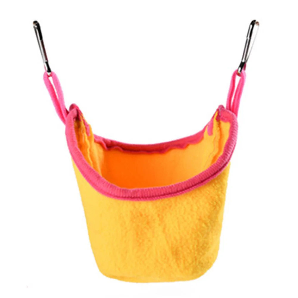 Для птиц Hamster гнездо теплый дом Зимний гамак качели форма слитка удобные белка