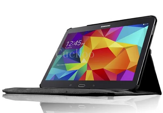 CucKooDo 360 Вращающийся Кожаный чехол-подставка Магнитный чехол для Samsung Galaxy Tab 4 10,1 SM-T530NU 10,1 дюймов планшет