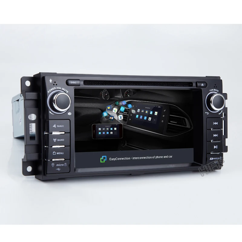 Автомобильный DVD плеер с восьмиядерным процессором Android 10 для JEEP GRAND CHEROKEE Патриот