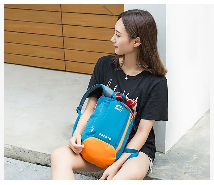 Nylon Waterproof Sport Backpack Small Gym Bag Women Pink Outdoor Luggage For Fitness Travel Duffel Bags Men Kids Children Sac De