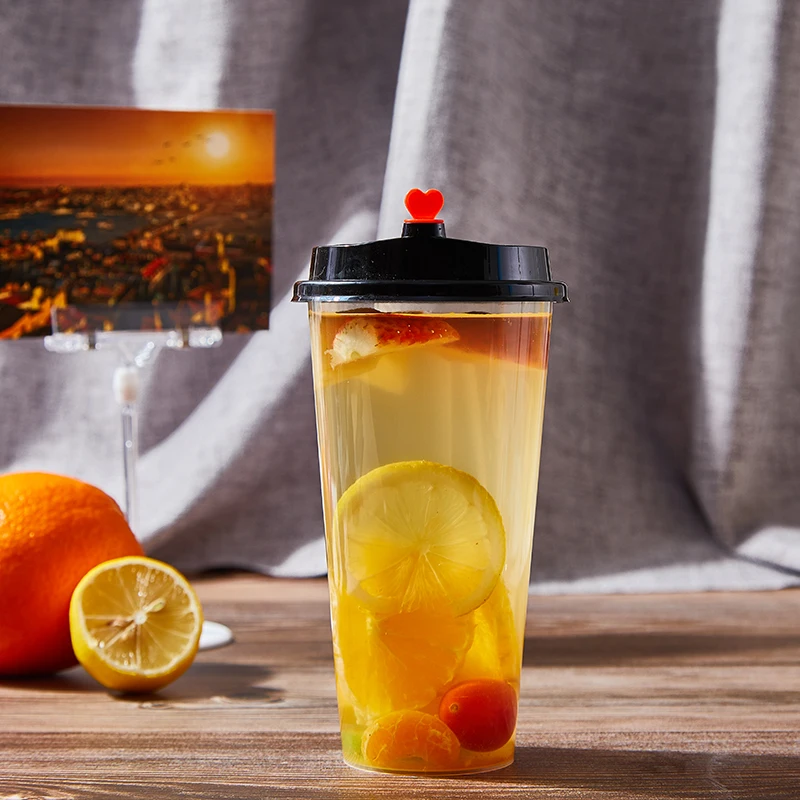 Утолщенной Одноразовая чашка для чая с сетка покрывало красный сок напитки