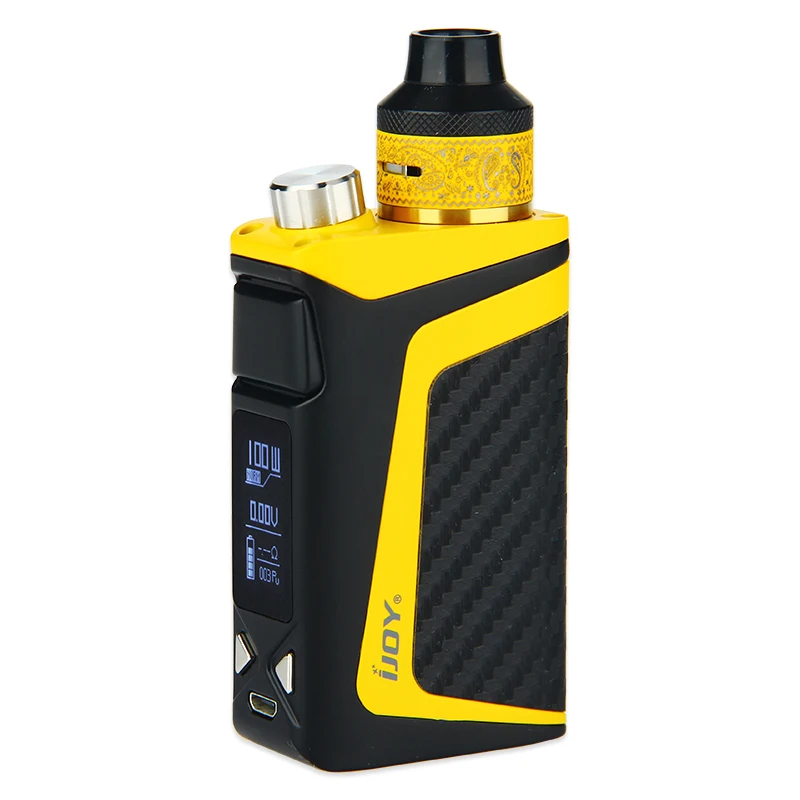 Оригинальный набор для вейпа IJOY RDTA BOX 100 Вт встроенный аккумулятор 2600 мА/ч емкость