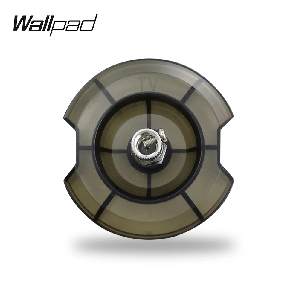 Wallpad 5 цветов L6 антенна спутниковая ТВ FM подключение настенная проводка розетка