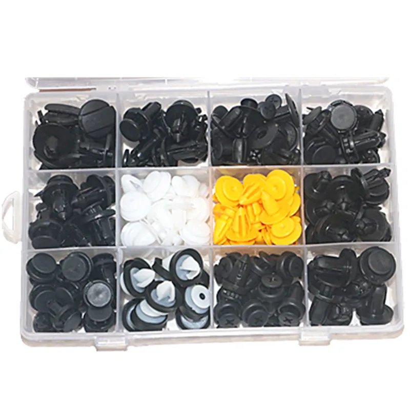 150 шт. пластиковые крепежные зажимы для автомобильных дверей|auto fastener|plastic