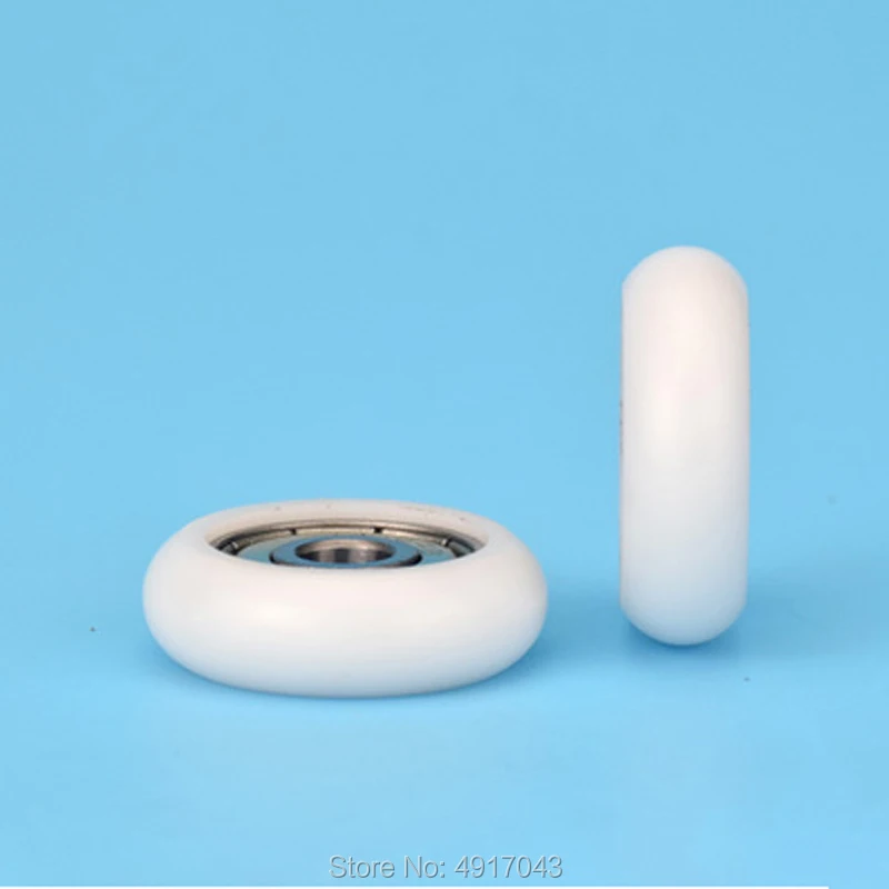 10 шт. шариковый подшипник пластиковый роликовый шкив европейский стандартный