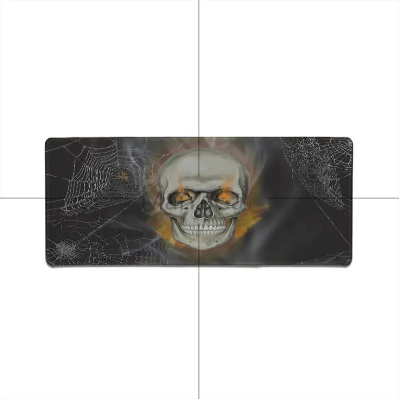 Lock Edge 40X90cm MaiYaCa череп винтажный стильный игровой коврик для мыши из натурального каучука Настольный коврик уникальный настольный коврик для ноутбука ПК компьютер коврик xl коврик для мыши - Цвет: Lock Edge 40X90cm