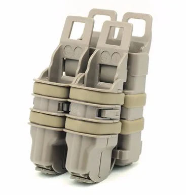Тактический Molle FastMag Журнал Клип Набор для M4/пистолет/MP5 черный/FG/Tan