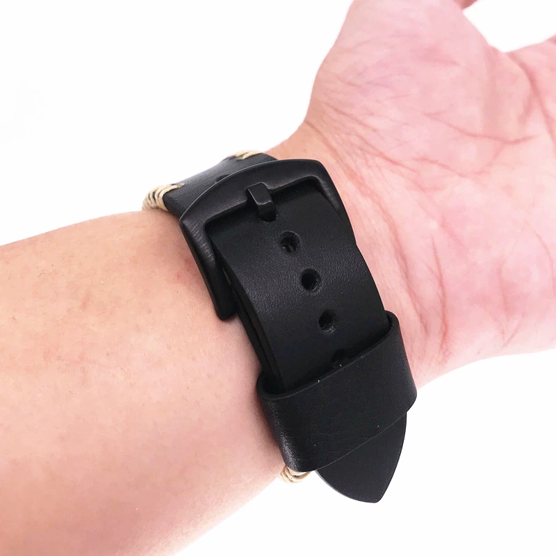26 мм Garmin Quick Release Easy Fit Натуральная кожа браслет замена ремешок с нержавеющей металлической пряжкой для Fenix 5X/Fenix 3