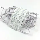 20 шт. DC 12 В 1,2 Вт 2835 SMD 2 впрыскиваемый светодиодный модуль холодный белый водонепроницаемый IP 65 Светодиодный модуль для вывески подсветки