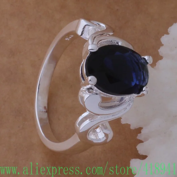 Silver Plated ring fashion jewelry rare/dark purple stone /ejpanawa bkrakbya AR351 | Украшения и аксессуары