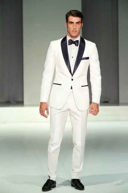 Костюм мужской из двух предметов сценический костюм с черным лацканом для