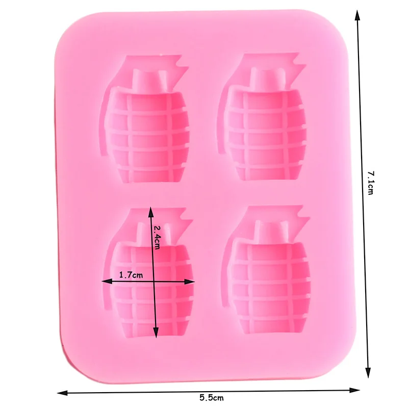 3D детский игрушечный пистолет силиконовая форма инструменты для украшения