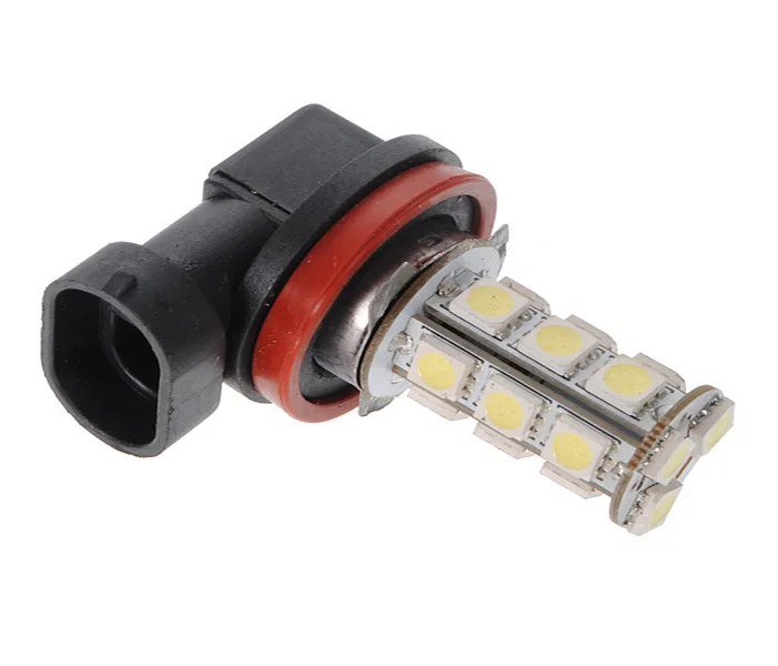 White H11 H8 18 LED 5050 SMD Car Auto Day Driving Fog Lights Headlighit Lamp Bulb DC12V One Piece Best Price | Автомобили и