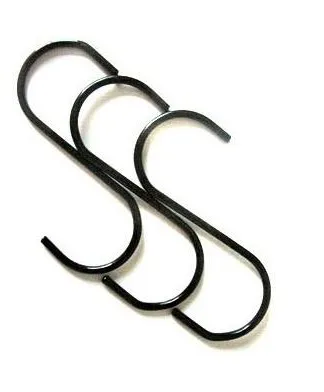 6 шт./лот универсальные s крючки подвесные корзины многофункциональные для