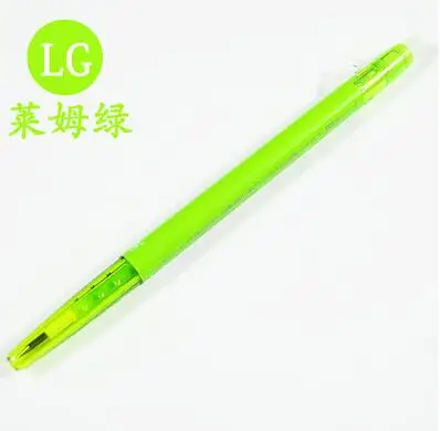 Pilot LFBS-18UF цветная чернильная ручка frixion тонкая стираемая гелевая ручка шариковая 0,38 мм Япония - Цвет: Light Green