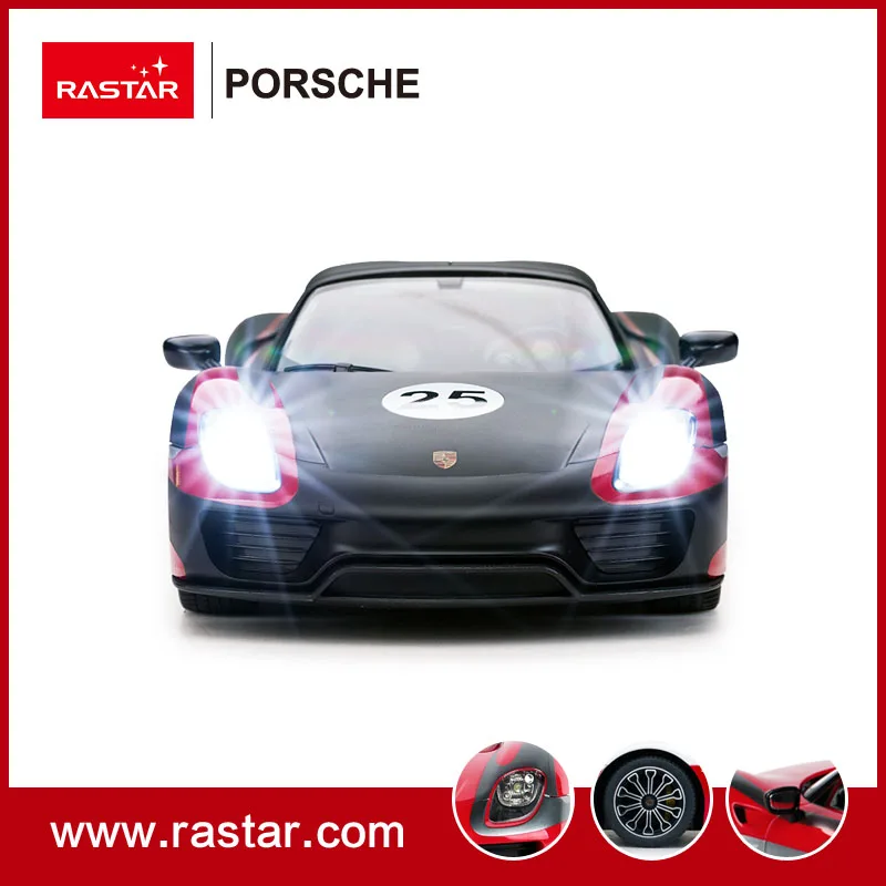 Rastar лицензированный Радиоуправляемый автомобиль с usb 1:14 масштаб PORSCHE 918 Spyder