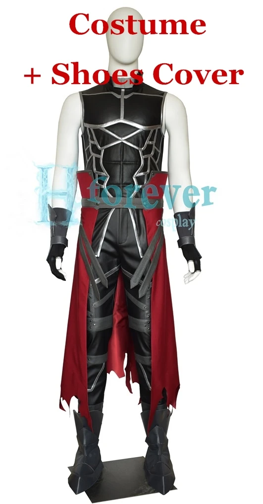 Costume Shoes Cover Аниме Fate Grand Order Archer Emiya Shirou Alter косплей костюм комплект Хэллоуин костюмы для женщин/мужчин на заказ любой размер - Цвет: Costume Shoes Cover