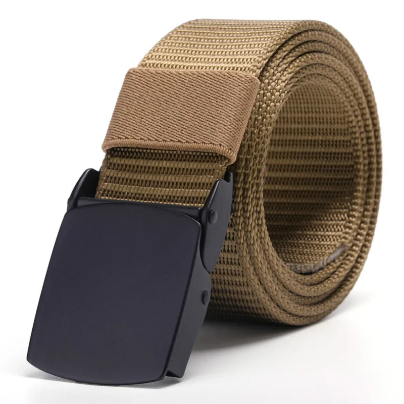 Ремень тактический из дышащего нейлона с металлической пряжкой для мужчин и