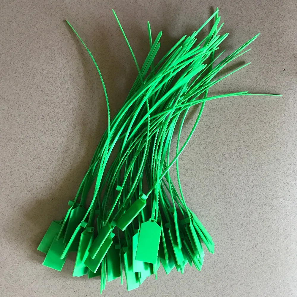 1000PCS Waterproof Plastic Traceability 213 RFID Ribbon Seal Tag Zip Tie Cable Label For Packaging Tracking | Безопасность и