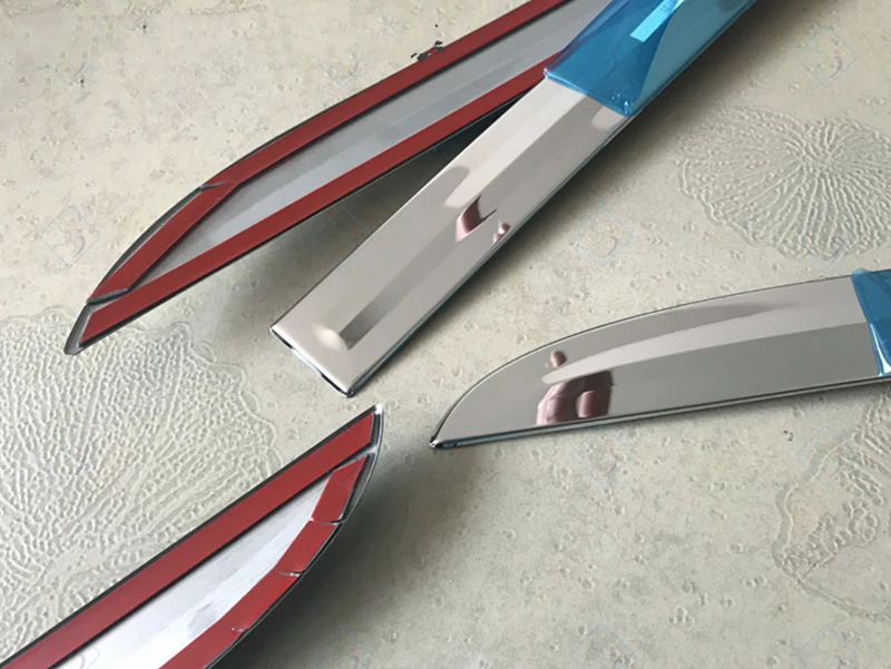 4 шт. накладки из нержавеющей стали для Mitsubishi ASX 2013 2014 2015|side body molding|body trimtrim cover |