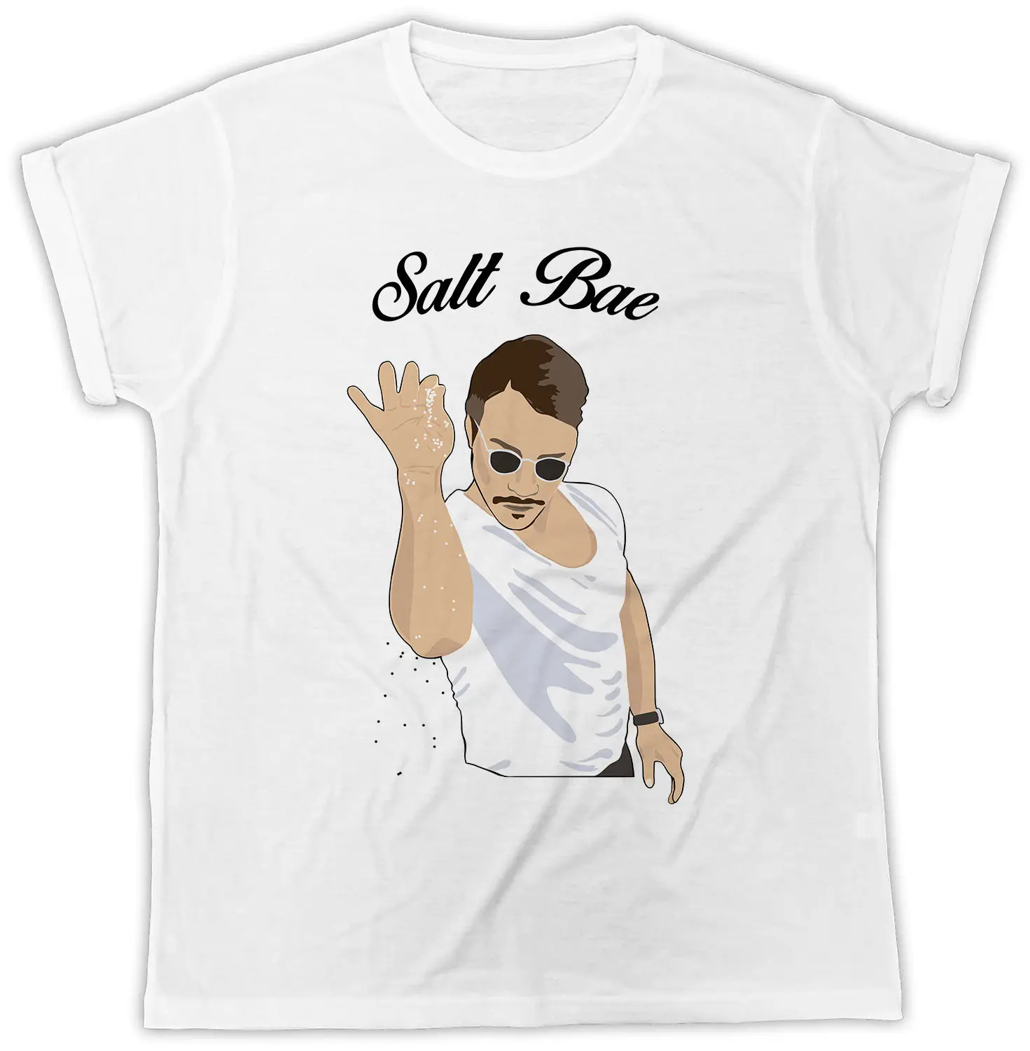 Соль футболка bae NUSRET шеф повара идеальный подарок на день рождения модная