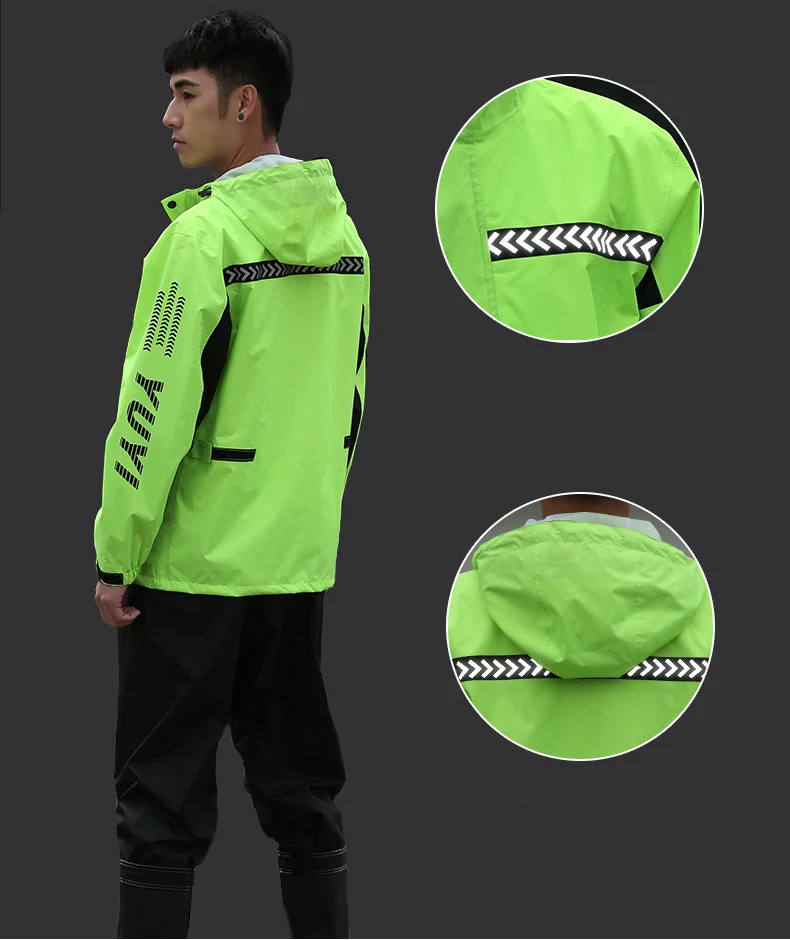 Водонепроницаемые мотоциклетные велосипедные куртки и брюки для мужчин женщин