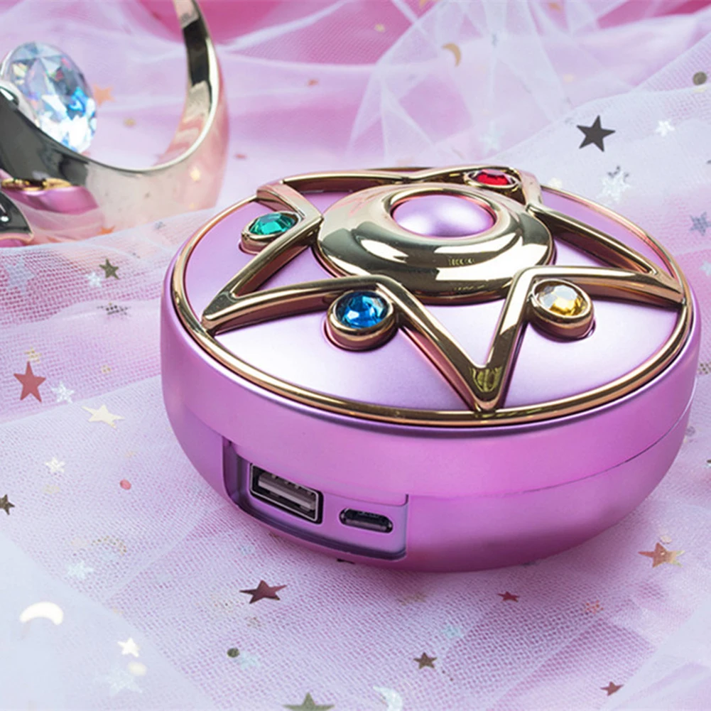 Аниме Captor Crystal Star зеркало для макияжа внешний аккумулятор 8000 мАч зарядное