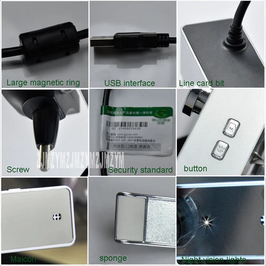 Камера с микрофоном Микрофон бесплатно Привод якорь HD ТВ ноутбук Настольный