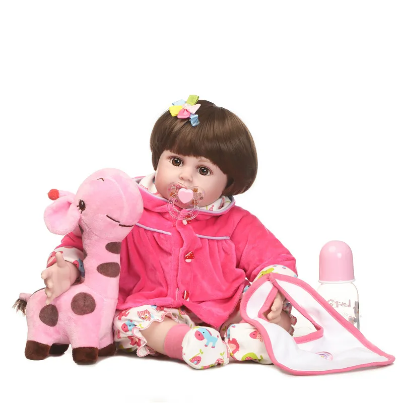 20 &quotNPK Baby Doll с кукла&quot Жираф &quot полностью силиконовый винил очаровательные
