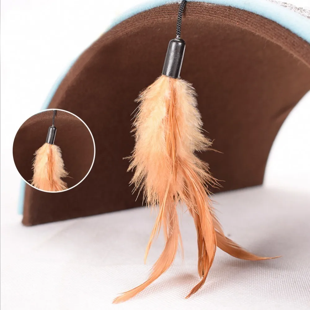 Кошка скретч доска туннель Забавный питомец интерактивный тизер игрушки