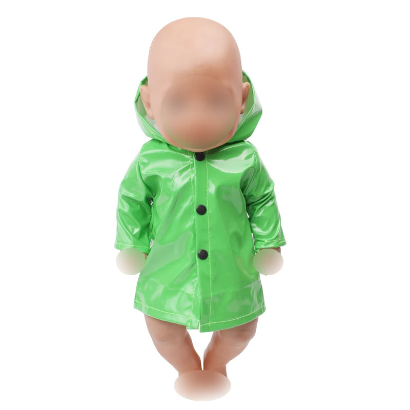 Водонепроницаемая кукла дождевик для новорожденных 43 см|Куклы| |