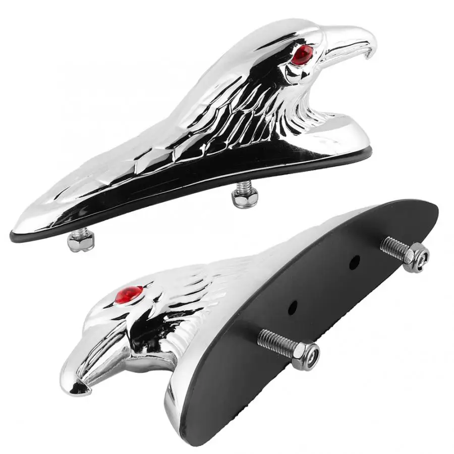 Universal Motorcycle Front  Mudguard Decor Ornament Eagle Head Statue Fit for Kawasaki Ya motorcycle parts