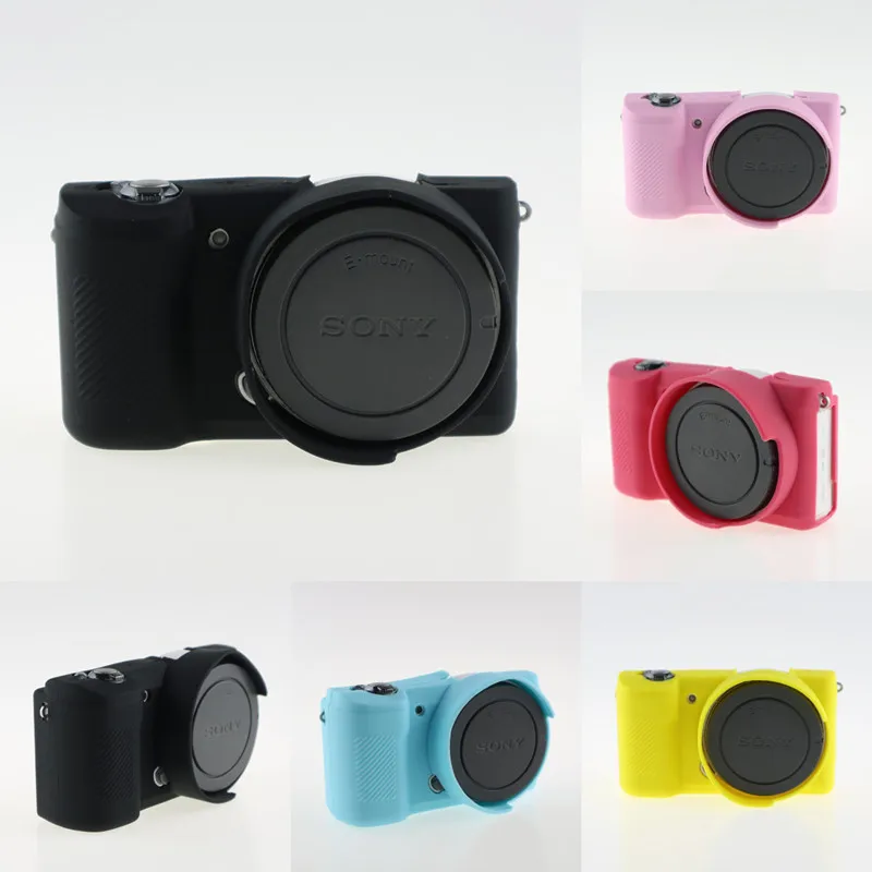 Мягкий силиконовый чехол для камеры Sony A5100 A5000 16 50 мм 2019|Сумки фото-/видеокамеры| |
