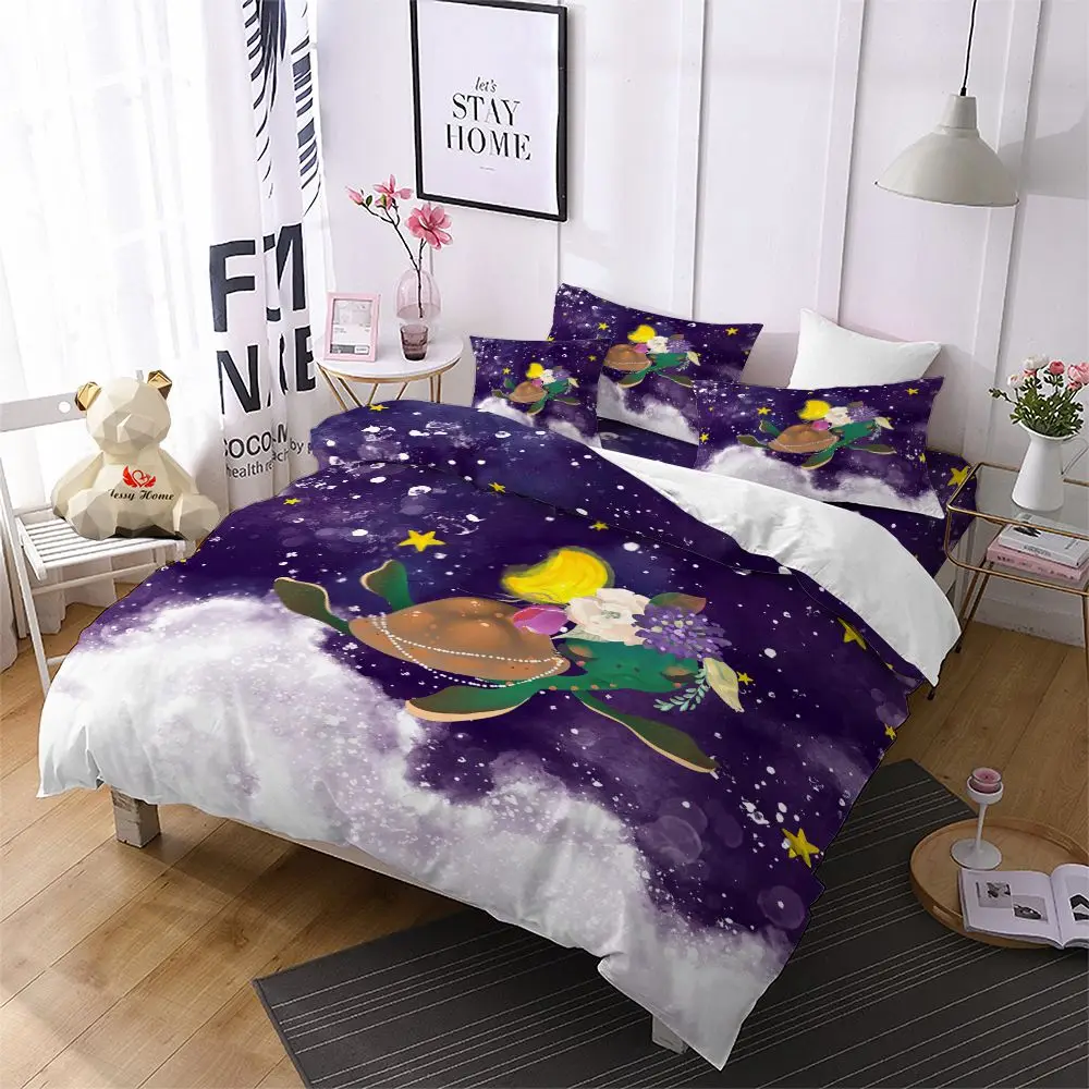 Детский комплект постельного белья Комплект королевского размера Girl с