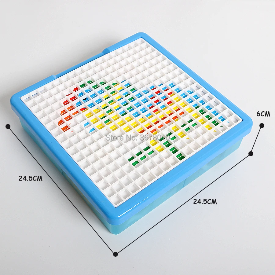 Мозаика пазл Пазл пегборд строительные комплекты игра для детей дошкольного