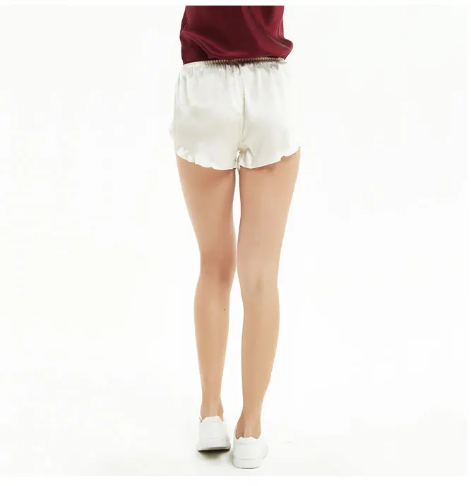 Женские шорты-Багажники из чистого шелка домашние безопасные свободные трусики
