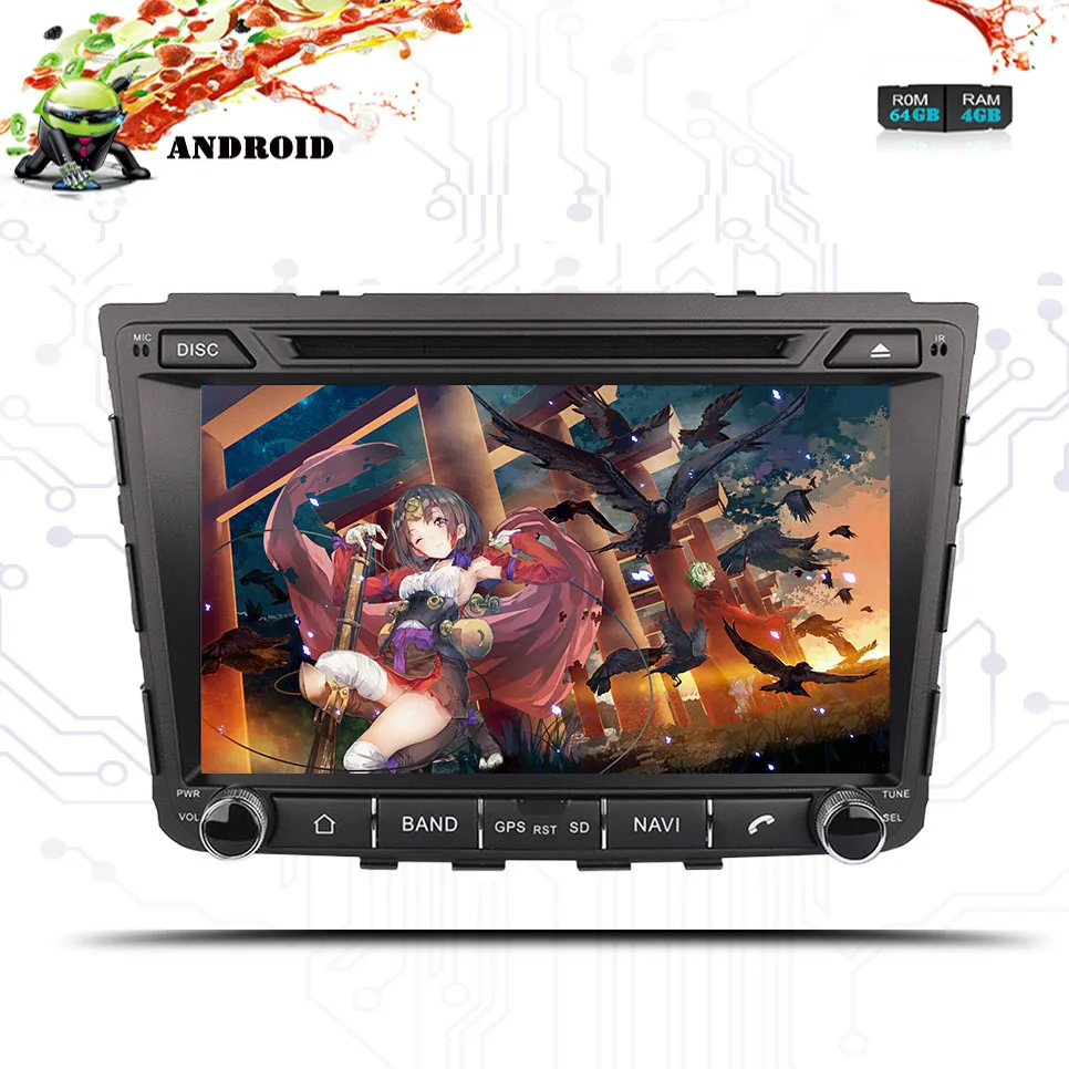 8 ядер 4 Гб ОЗУ 64 ПЗУ Android 9 0 автомобильный DVD для Hyundai ix25 Creta 2014 2015 2016 2017 2018 GPS Радио