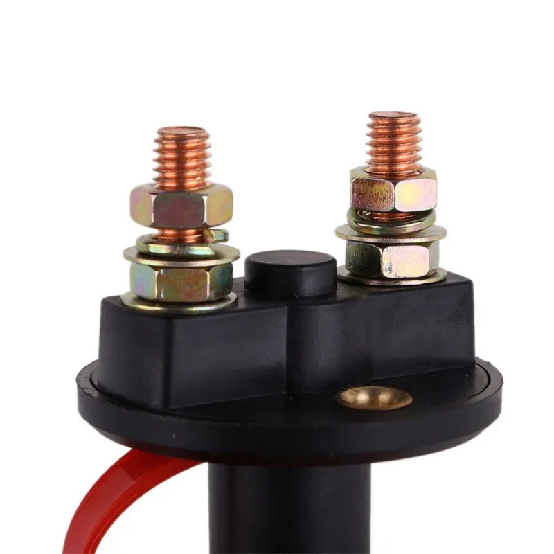 

Hot Sale Universal Car Truck Vehicle Battery Disconnect Cut Off Rotary Switch Brass Terminals I9ot