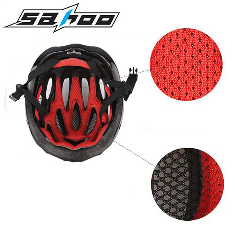 SAHOO 2017 Новый велосипедный шлем интегрированный 53-60 см Сверхлегкий дорожный