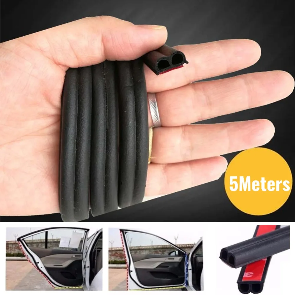 3/5/10 метров B Тип уплотнения двери автомобиля прокладка EPDM шумоизоляция Анти пыль