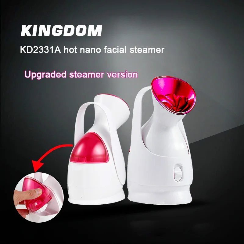 Household Deep Cleaning Facial Steamer Hot Spray Sauna Thermal Steam Face Device Nanometer-ion skin care Machine |