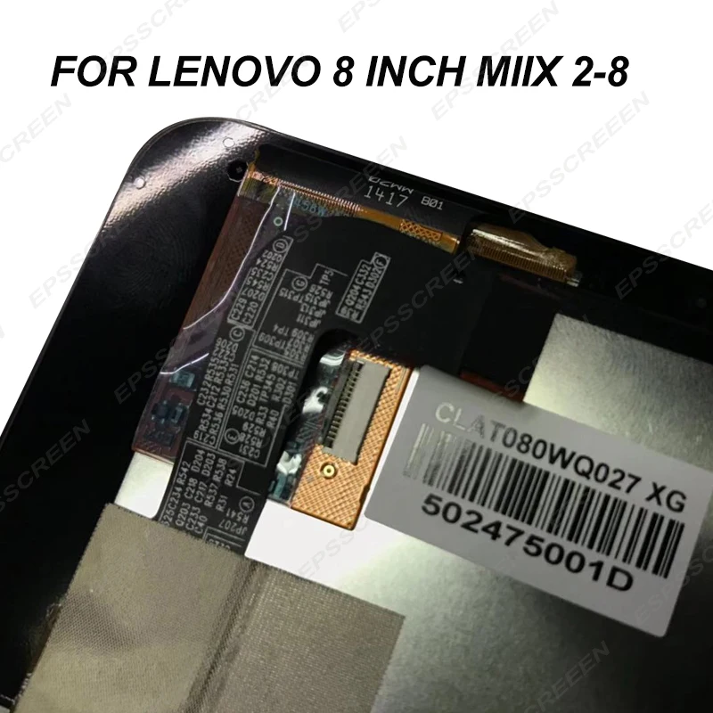 ЖК-дисплей и сенсорный экран дигитайзер в сборе для Lenovo MIIX2-8 сменная панель 8