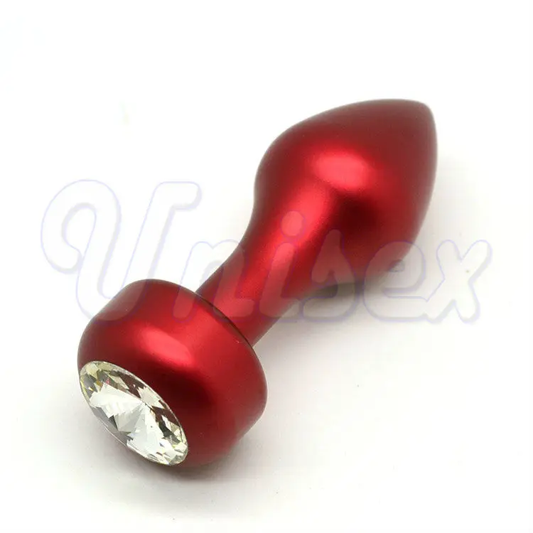 Crystal Jewelry Butt Plug Aluminum Alloy Anal Toys Sex for Male or female Adult Products |