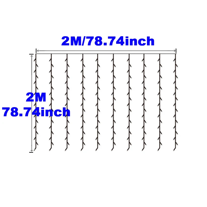V 4x3/6x3/10x3 м сказочная Сосулька Светодиодный гирлянда Рождественские огни украшения для вечерние, новогодние, Свадебные огни праздничный Декор - Испускаемый цвет: V