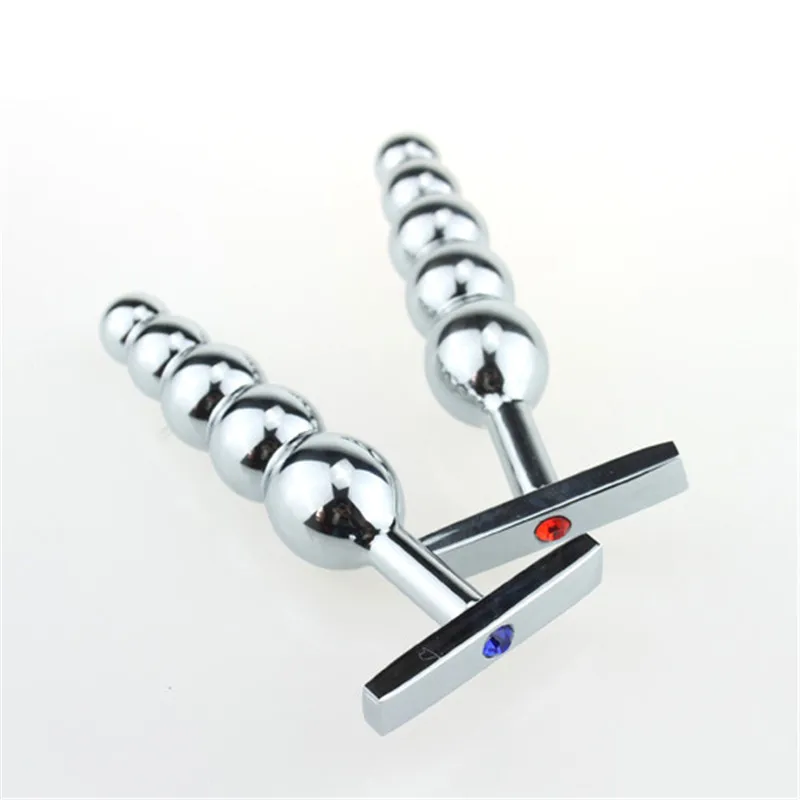 Metal Anal plug Toy Butt Plug Sex For Men And Women Booty anal Beads Drop shipping | Красота и здоровье