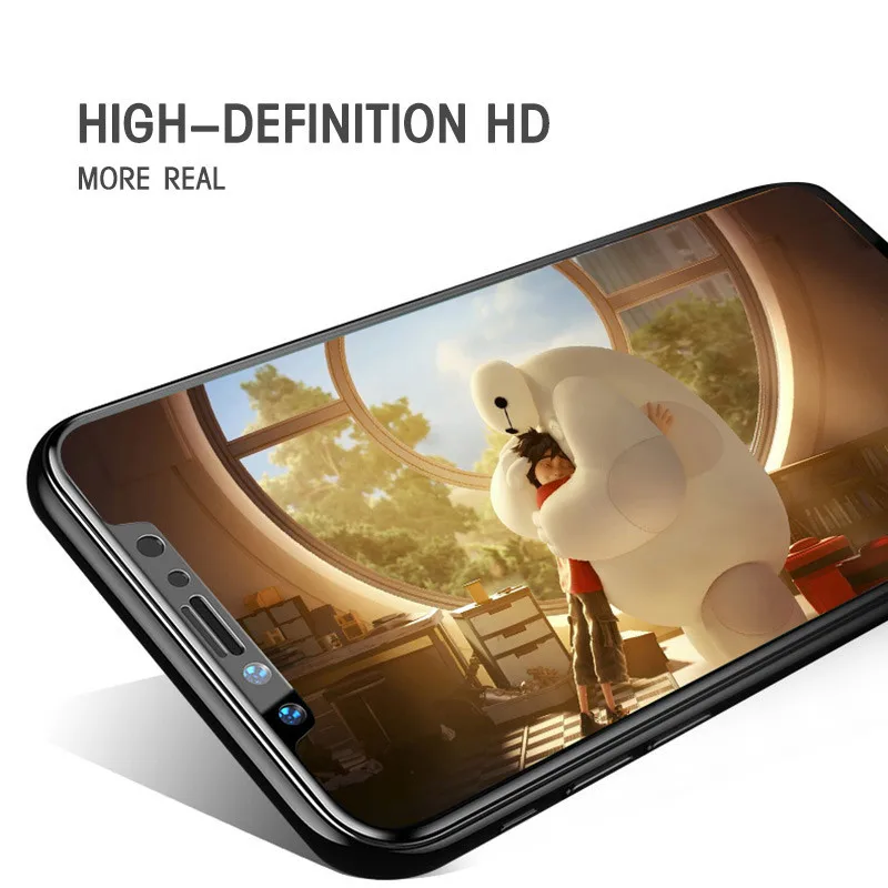 Закаленное 3d стекло с полным покрытием для iPhone 12 mini 11 Pro X XS MAX XR SE 2020 7 8 6 6s Plus