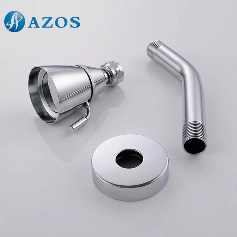 Фиксированная насадка для душа с держателем и фланцем универсальный компонент