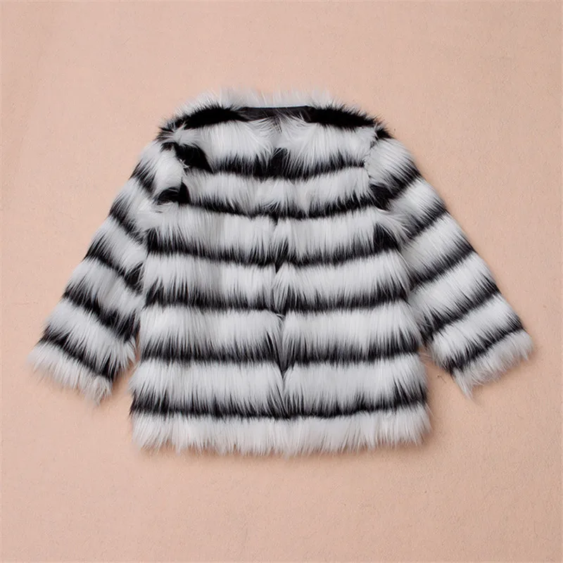 Куртка из искусственного меха LANSHIFEI теплая меховая куртка для мамы и дочки с