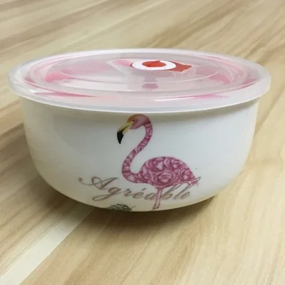 9 OUSSIRRO мультяшный керамический японский hello kitty Bento Box тепловой пищевой контейнер для завтрака коробки для детского пикника 2D - Цвет: 9