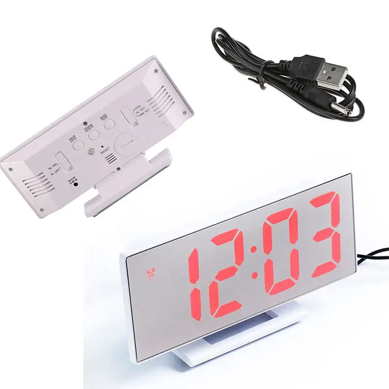 ЖК-дисплей Дисплей eaagd цифровой будильник для струйного принтера Desk настольные